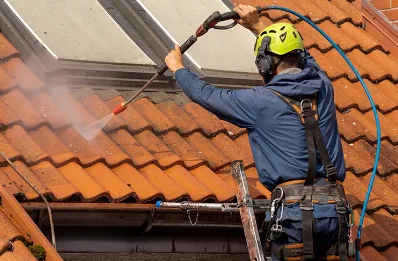 Démoussage et hydrofuge de toiture à Gizy